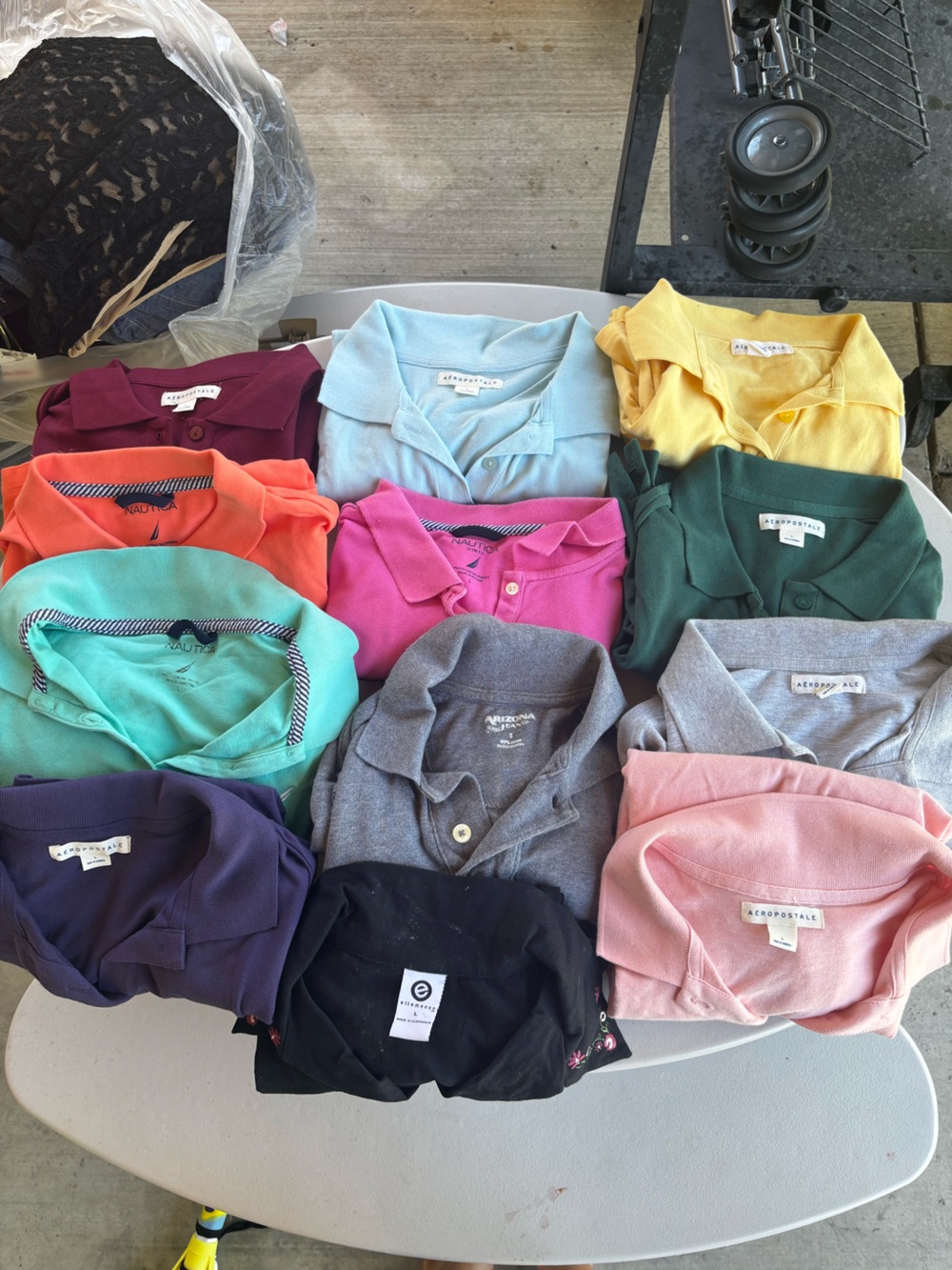 Aeropostale Assorted Polo Shirts - Multi Color Lot